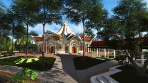 Cambodian House of Worship