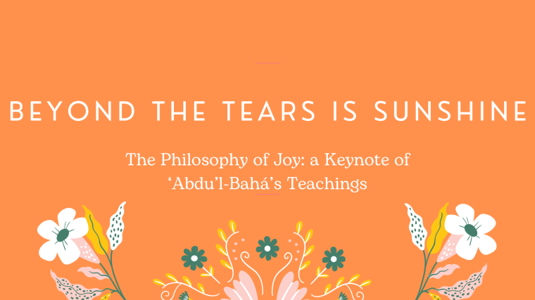 Beyond the Tears is&nbsp;Sunshine